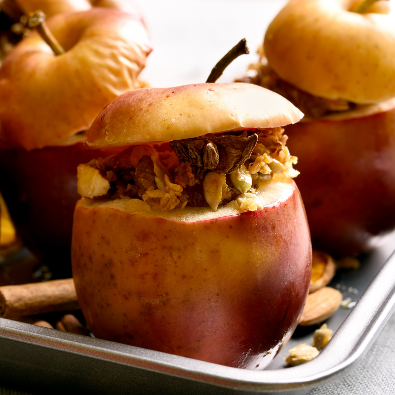 Baked Apples with Dried Fruit