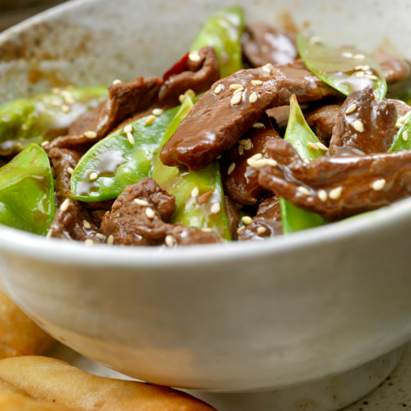Beef and Snow Pea Stir Fry