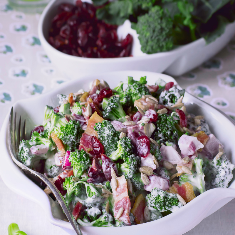 Broccoli and Radicchio Salad
