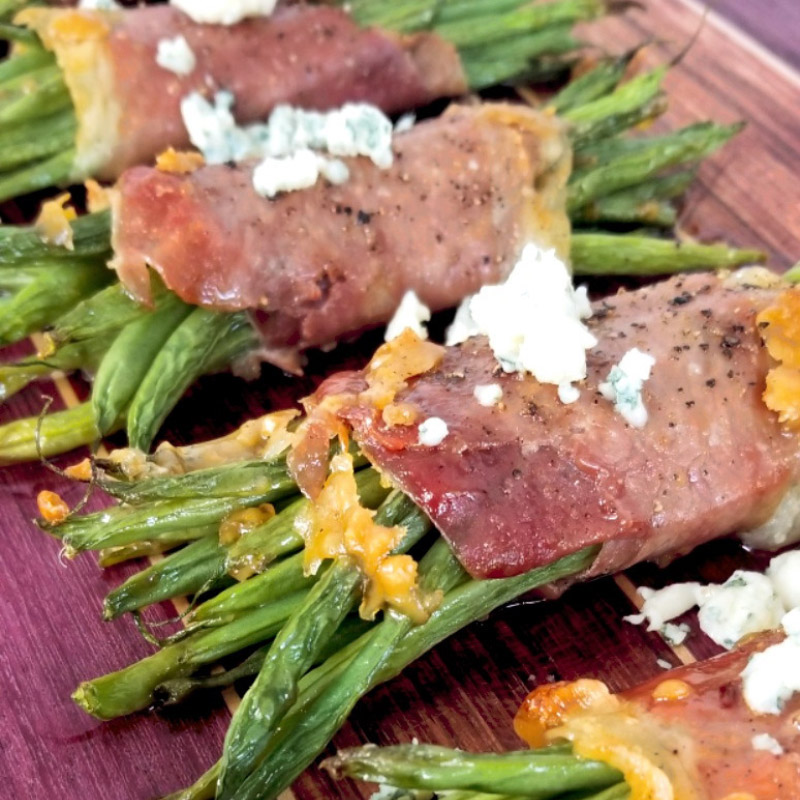 French Green Beans Wrapped in Prosciutto